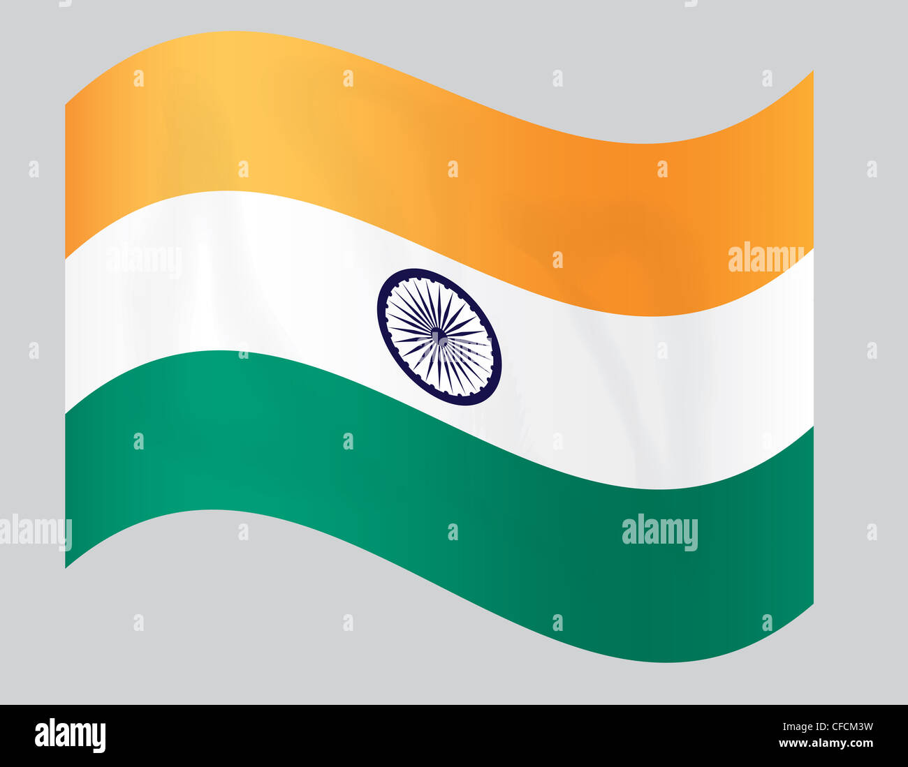 Indian flag badge india hi-res stock photography and images - Alamy