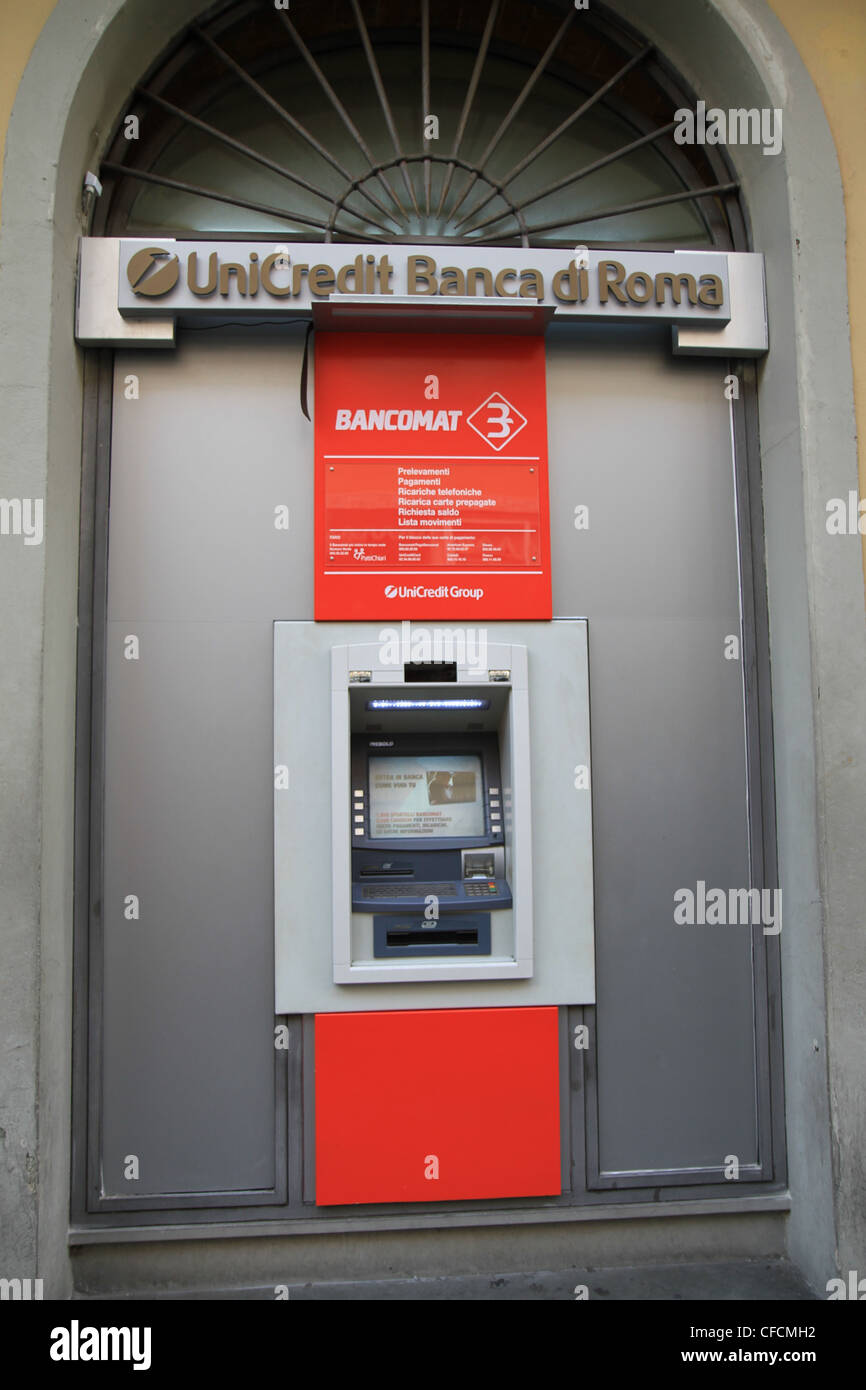 Unicredit atm hi-res stock photography and images - Alamy