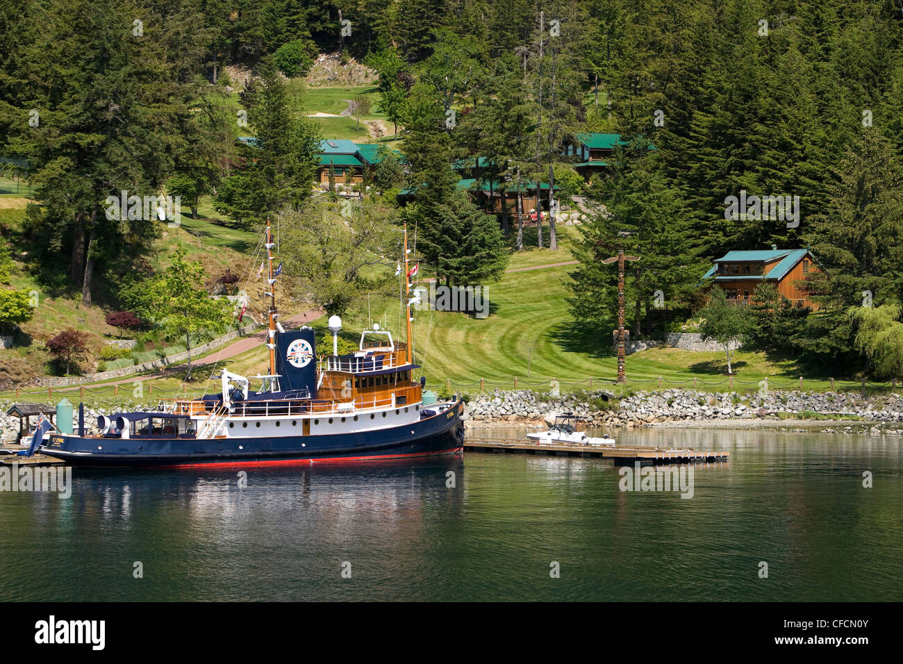 Stuart Island, Discovery Island's, British Columbia, Canada Stock Photo