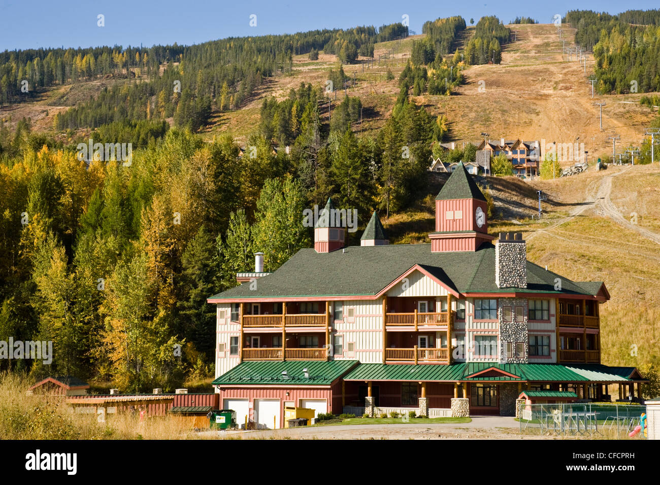 Kimberley Alpine Resort, Kimberley, British Columbia, Canada Stock Photo