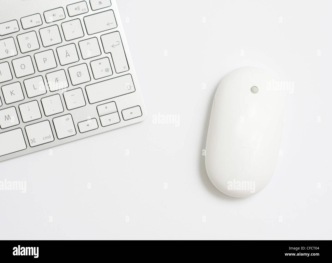 Mouse and keyboard Stock Photo