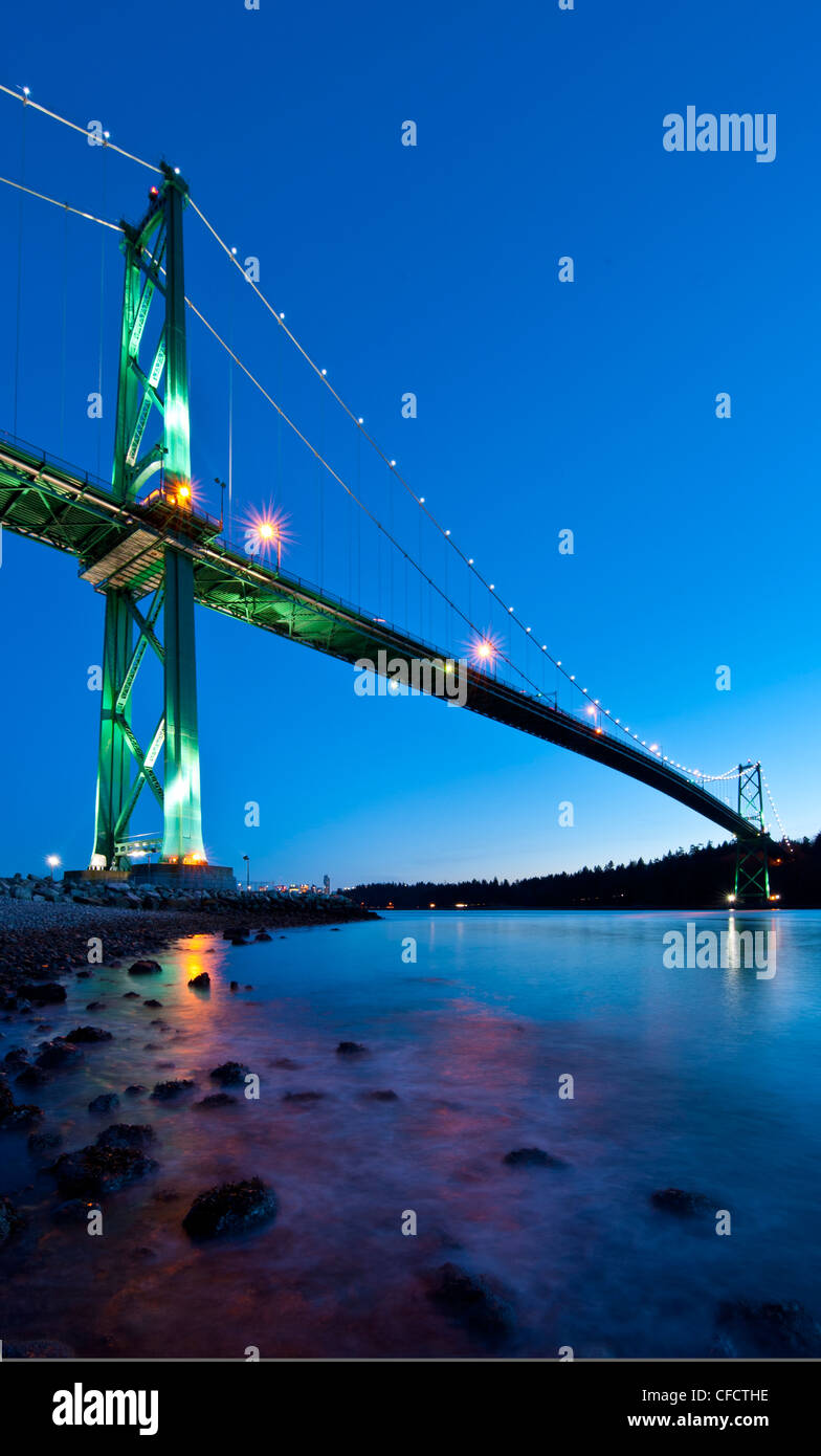 Lions Gate Bridge, Vancouver, British Columbia, Canada Stock Photo Alamy