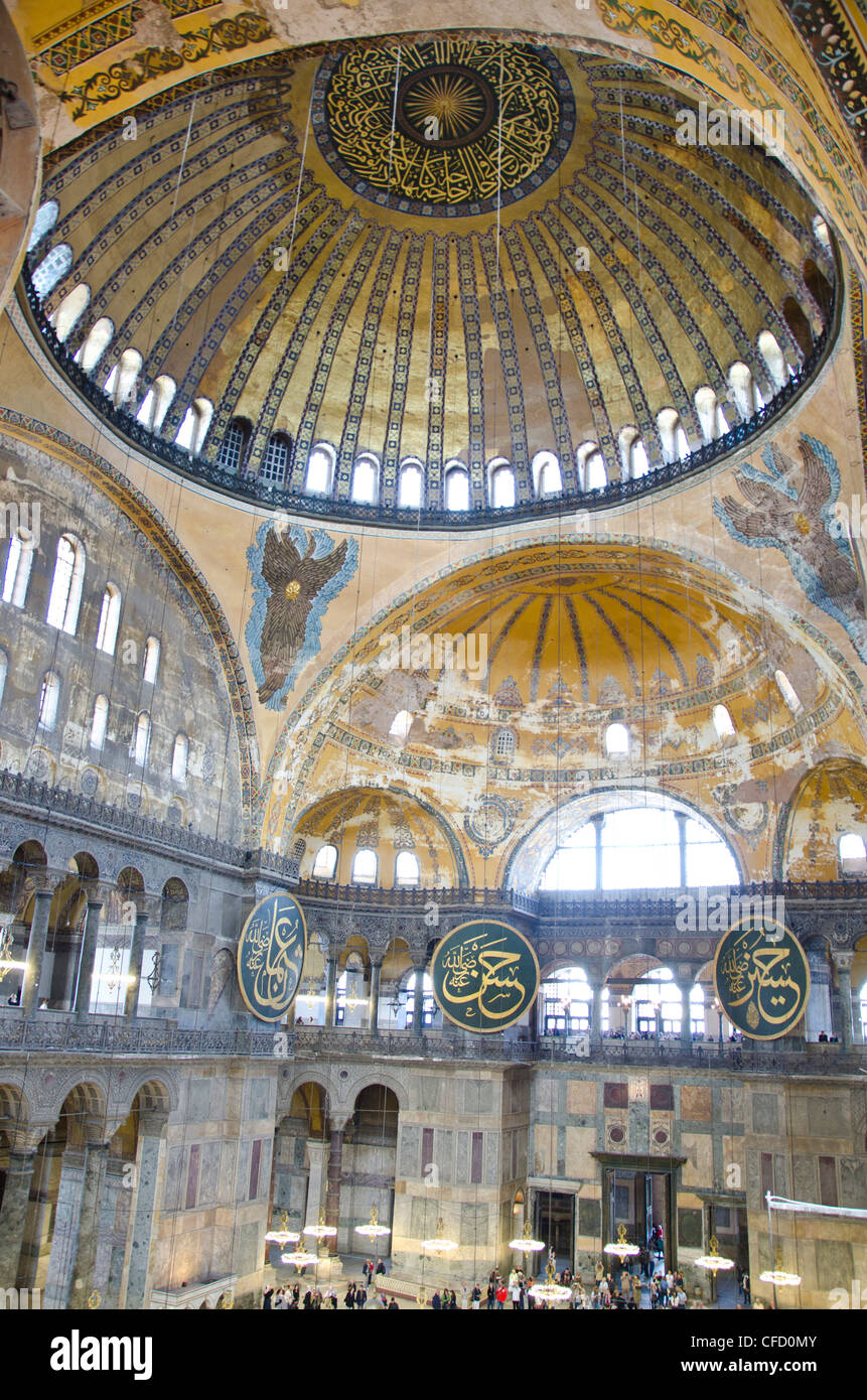 Hagia Sophia, also known as Aya Sofia, Istanbul, Turkey Stock Photo