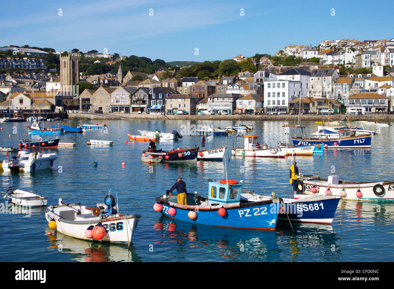 St. Ives, Cornwall, England, United Kingdom, Europe Stock Photo