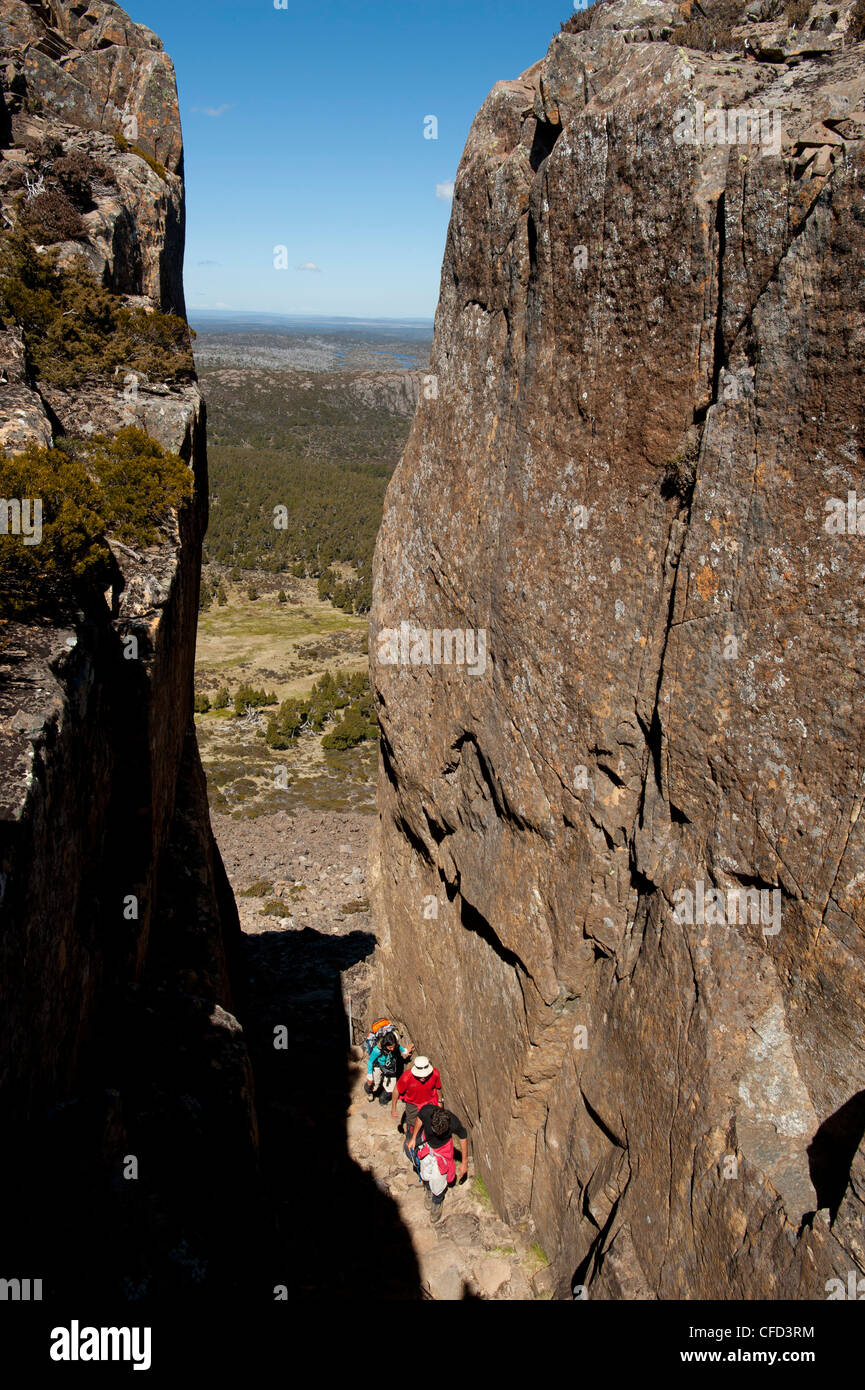 Climb to Solomons Throne, Walls of Jerusalem National Park, UNESCO