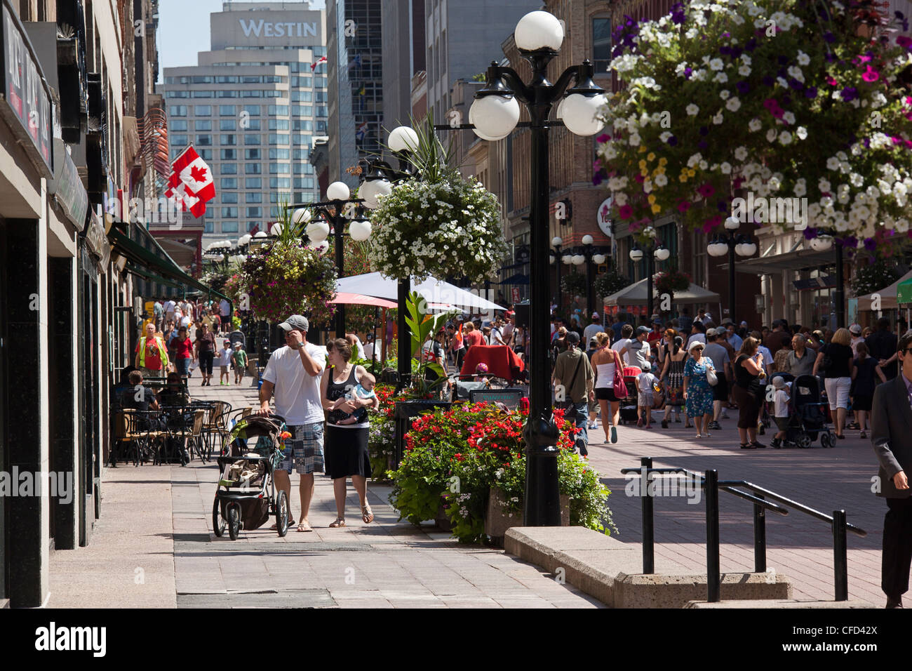 Sparks Street Mall, Ottawa, Ontario, Canada Stock Photo Alamy