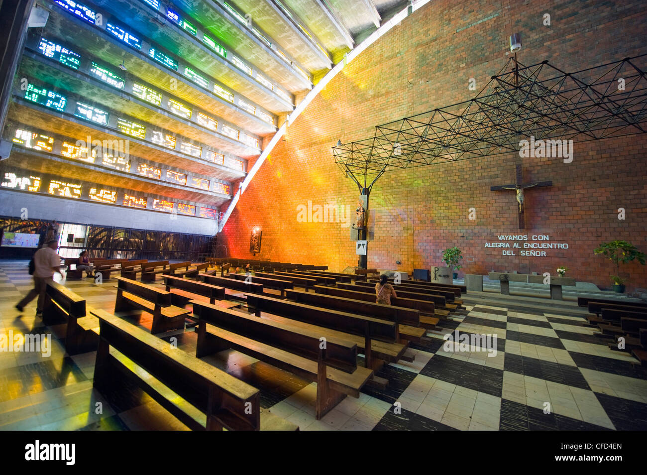 Iglesia el Rosario, San Salvador, El Salvador, Central America Stock