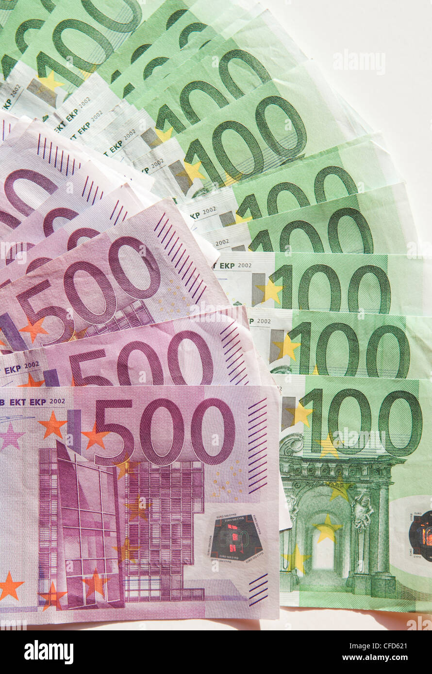 money cash euro paper color five hundred one rich expensive background