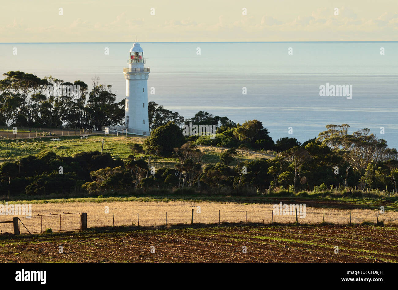 Lighthouse, Table Cape, Tasmania, Australia, Pacific Stock Photo