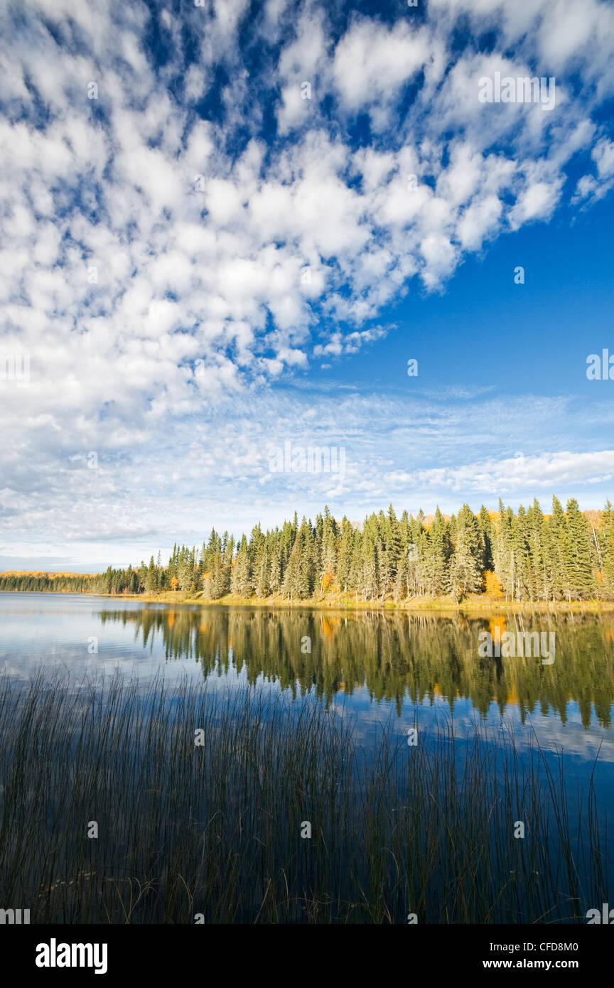 Hanging Heart Lakes, Prince Albert National Park, Saskatchewan, Canada