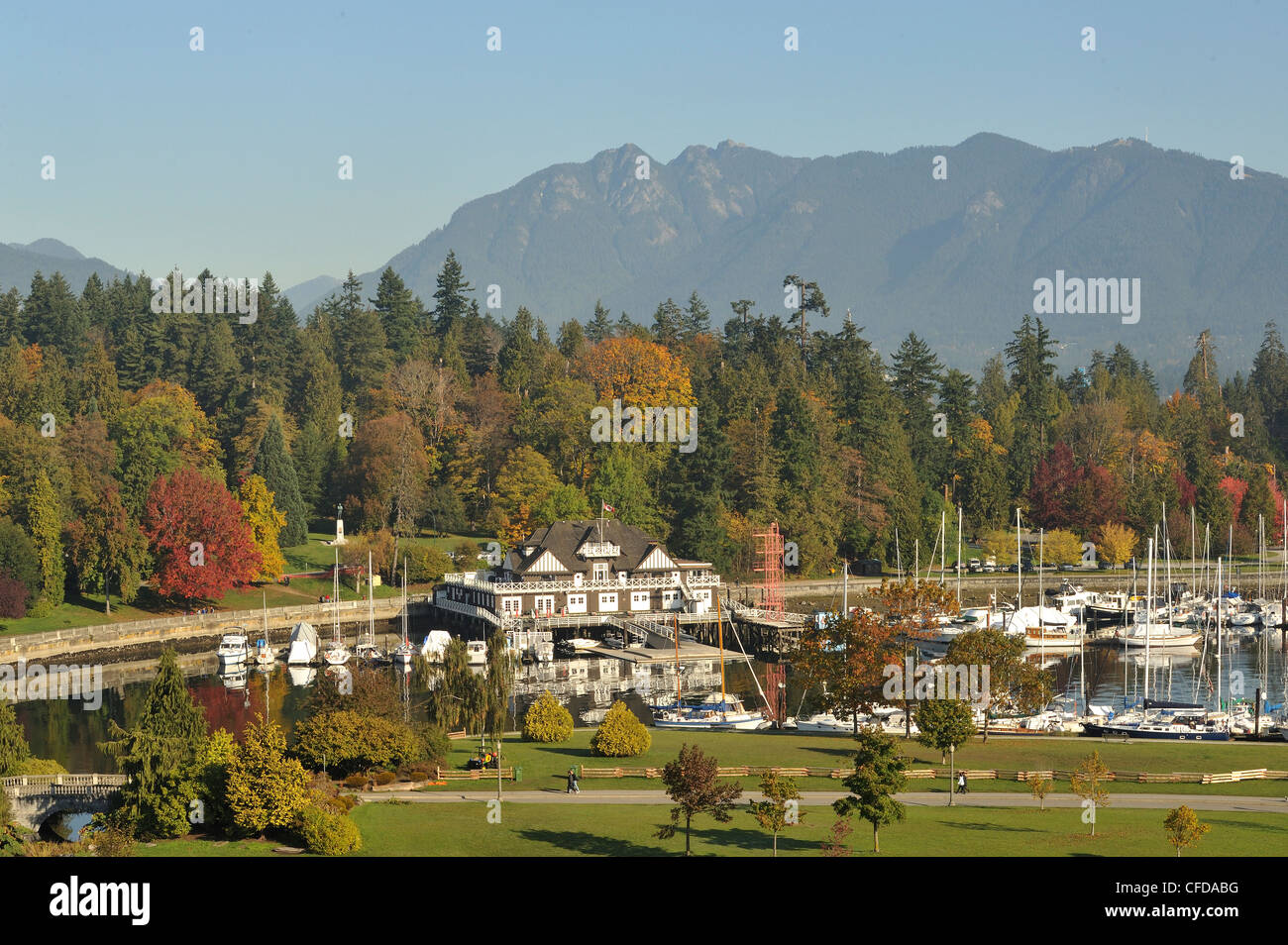 Devonian Harbour Park, Vancouver Rowing Club, Stanley Park and North ...