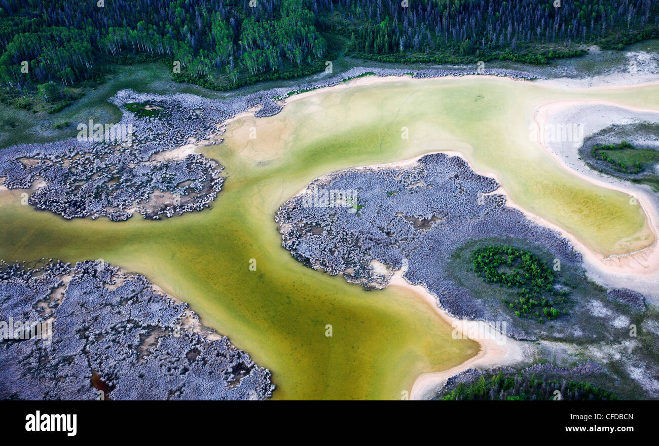 Alkaline lake in British Columbia, Canada Stock Photo Alamy