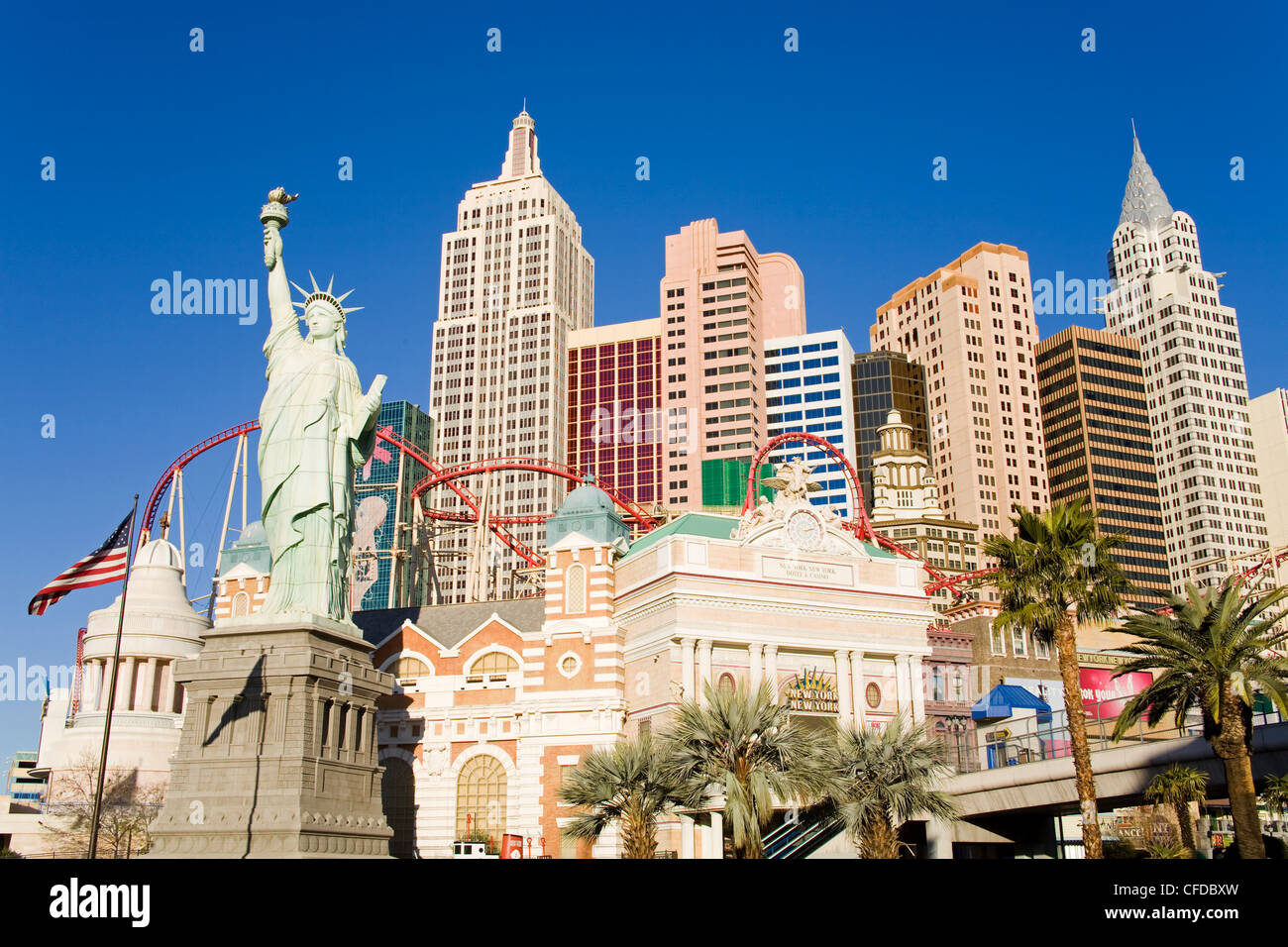 New York New York Hotel and Casino, Las Vegas, Nevada, United States of ...