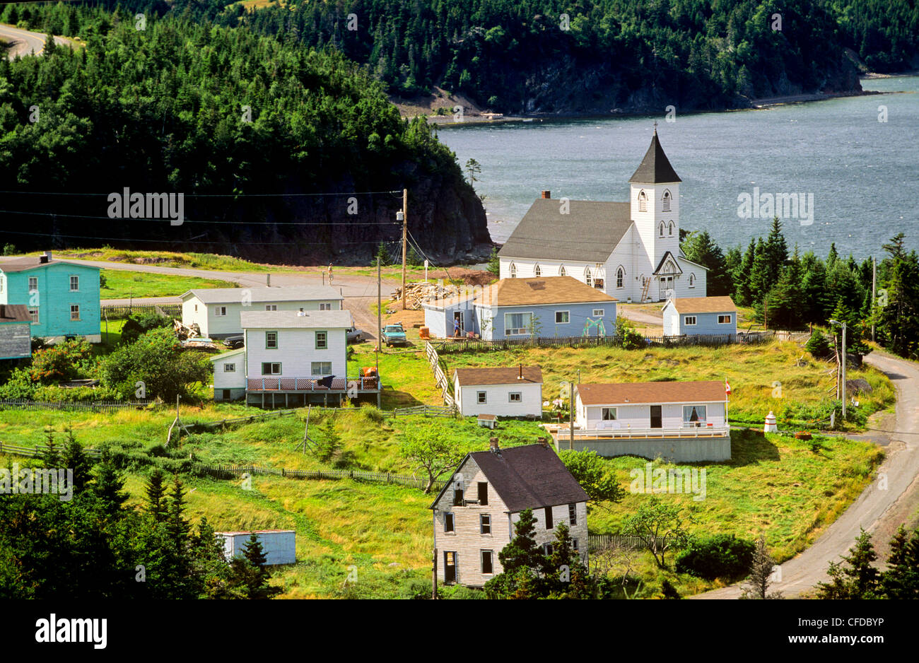 Britannia, Random island, Newfoundland and Labrador, Canada Stock Photo