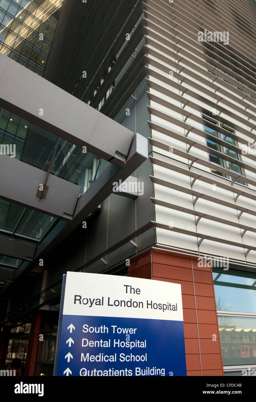 New Royal London Hospital, Whitechapel, London Stock Photo