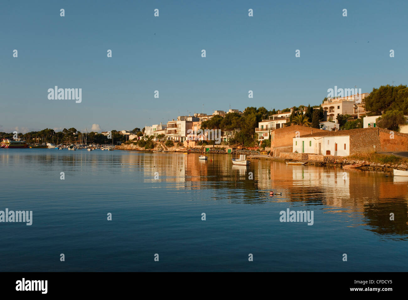Bay of Porto Pedro, Mallorca, Balearic Islands, Spain, Europe Stock Photo