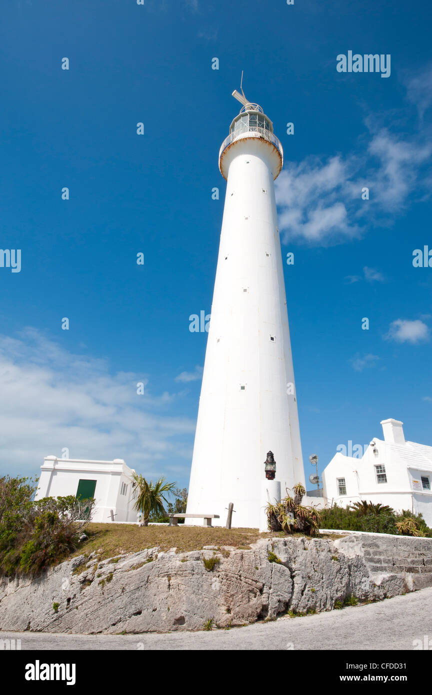 Gibb's Hill Lighthouse, Bermuda, Central America Stock Photo