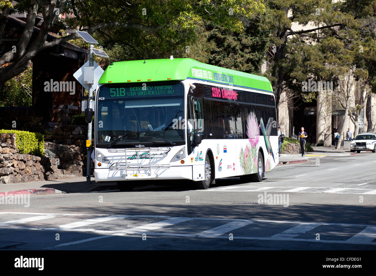Fuel Cell Hydrogen Hybrid Bus, AC Transit, Berkeley, Alameda County