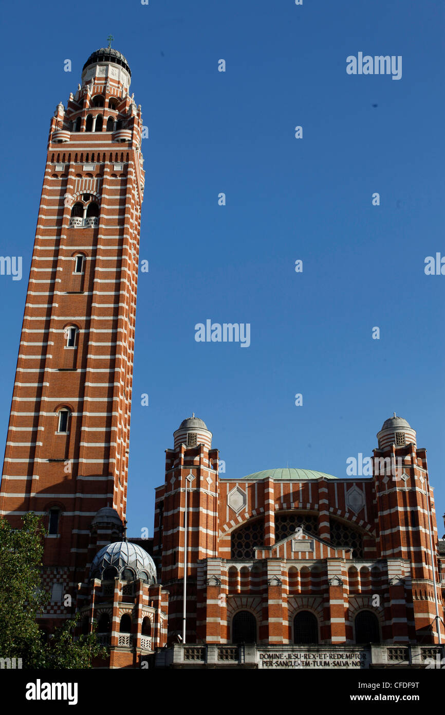 Westminster Catholic cathedral, London, England, United Kingdom, Europe Stock Photo