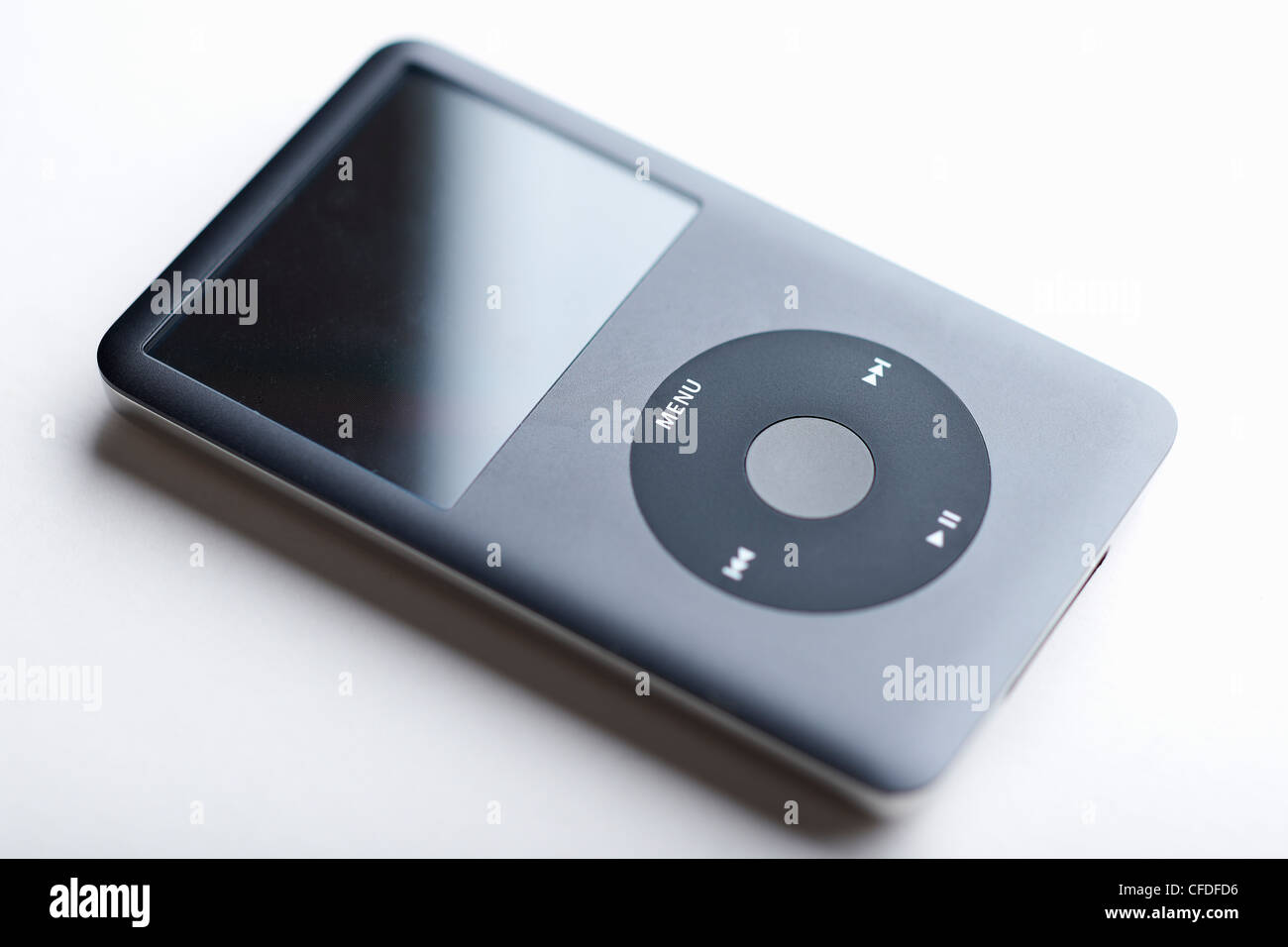 Apple iPod Black 160 gb Classic Stock Photo