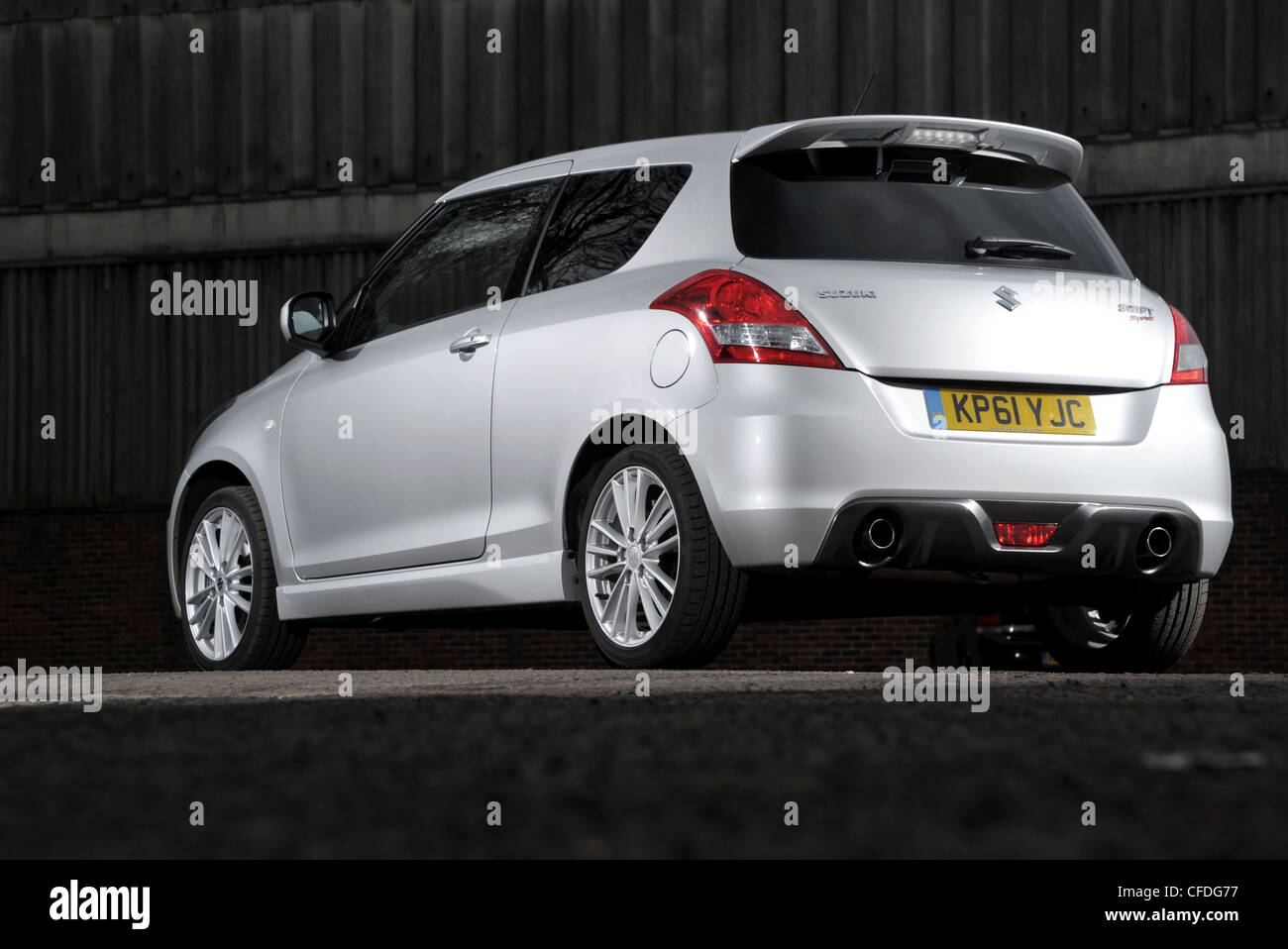 2012 model Suzuki Swift Sport hot hatch sports car Stock Photo