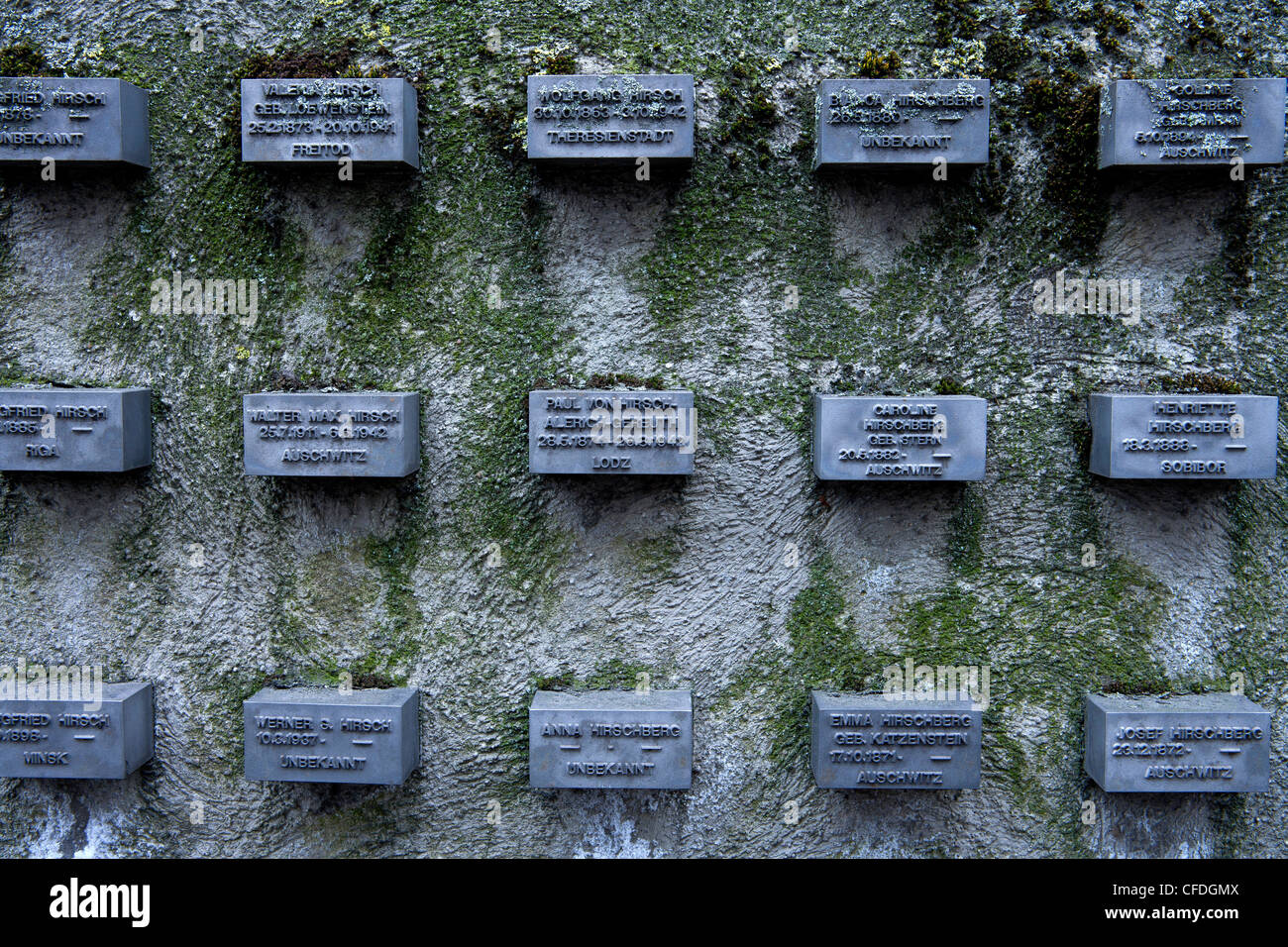Jewish cemetery Battonnstrasse, it is the oldest jewish cemetery in