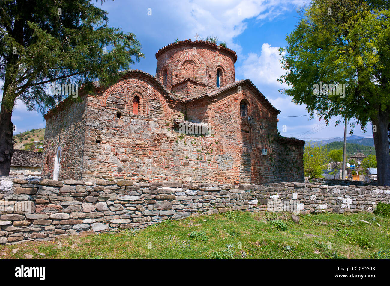 Kosina church near Permet, South Eastern area, Albania, Europe Stock Photo