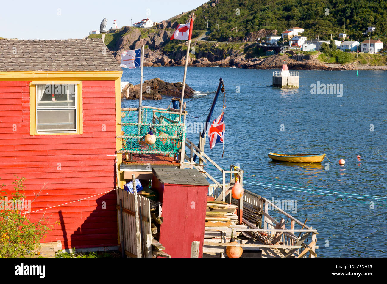 The Narrows, St. John's, Newfoundland, Canada Stock Photo