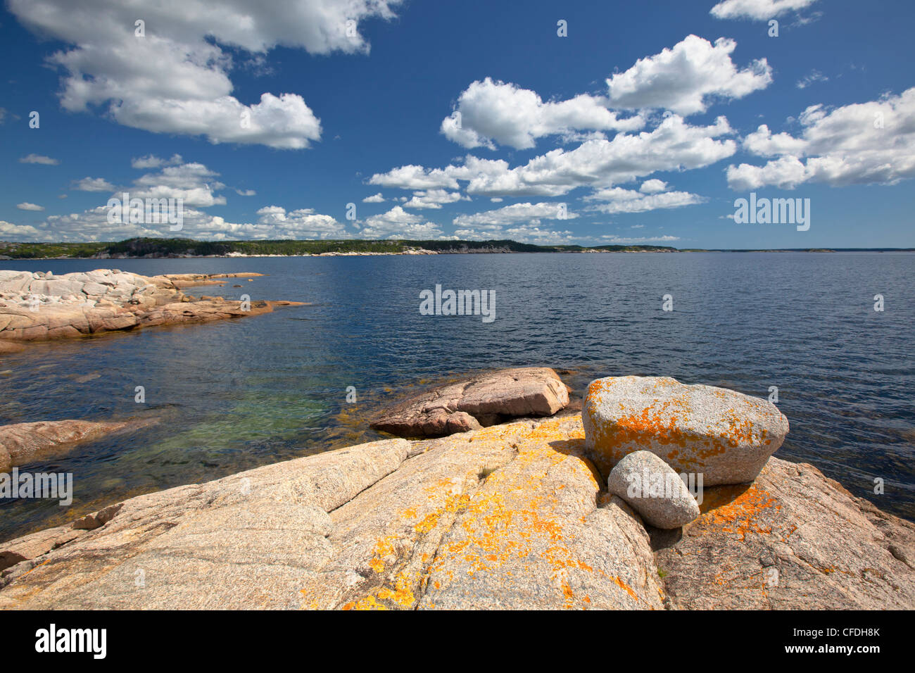SS Atlantic Heritage Park, Lower Prospect, Nova Scotia, Canada Stock Photo