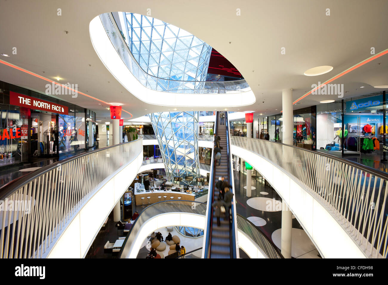 MyZeil is a shopping centre in Frankfurts city centre, Frankfurt am Main,  Hesse, Germany, Europe Stock Photo - Alamy