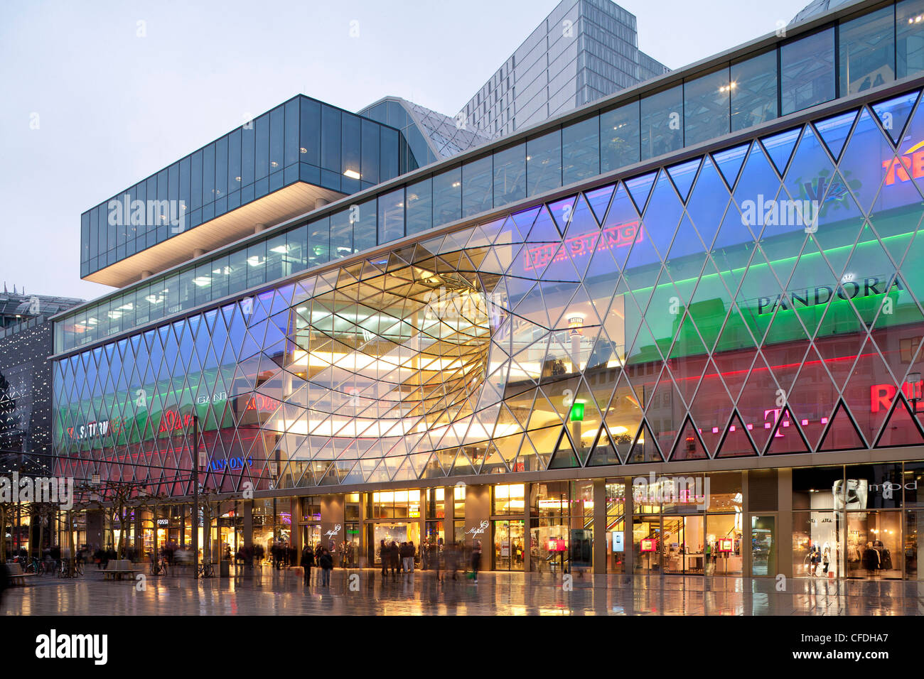 Myzeil Is A Shopping Centre In Frankfurts City Centre Frankfurt