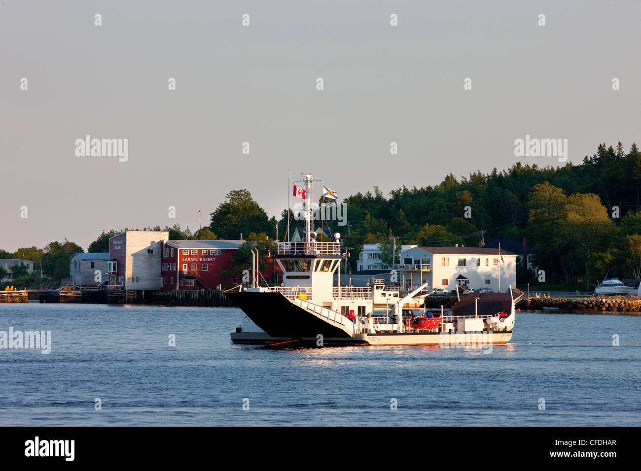 Cable Ferry at LaHave on the La Have River, Nova Scotia, Canada Stock Photo Alamy