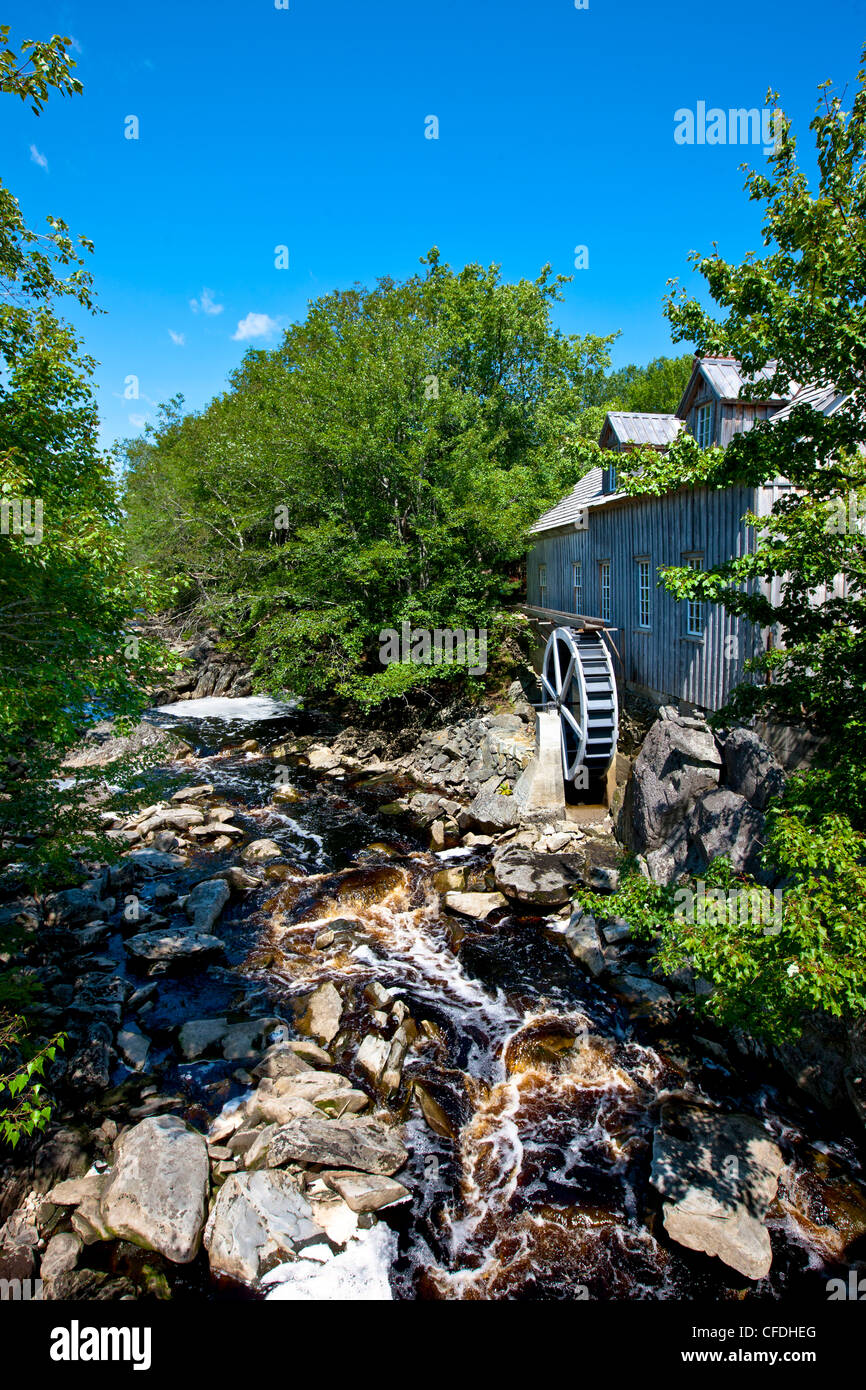 Sable River Mill, Nova Scotia, Canada Stock Photo
