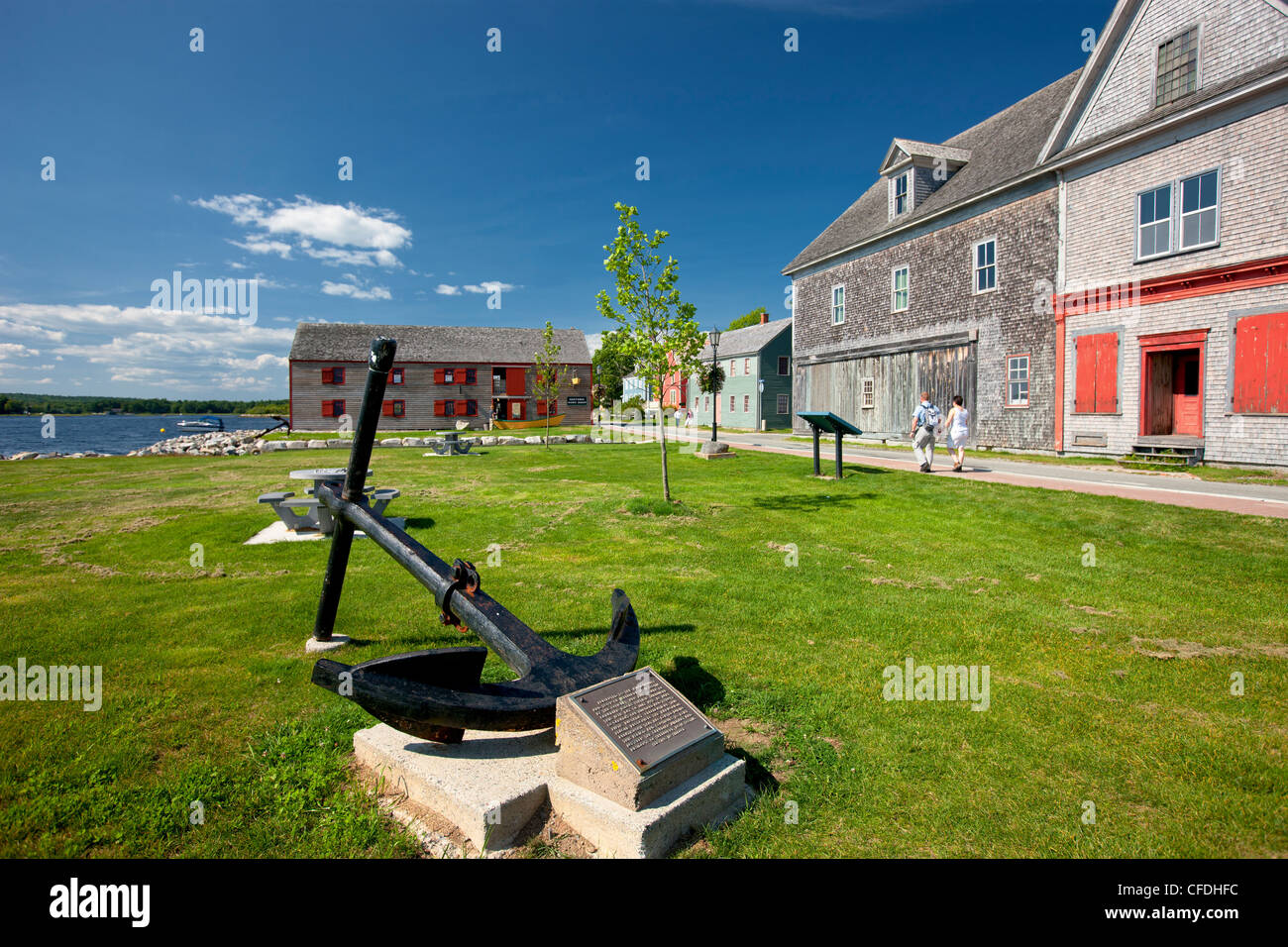 Shelburne Historic Waterfront District High Resolution Stock