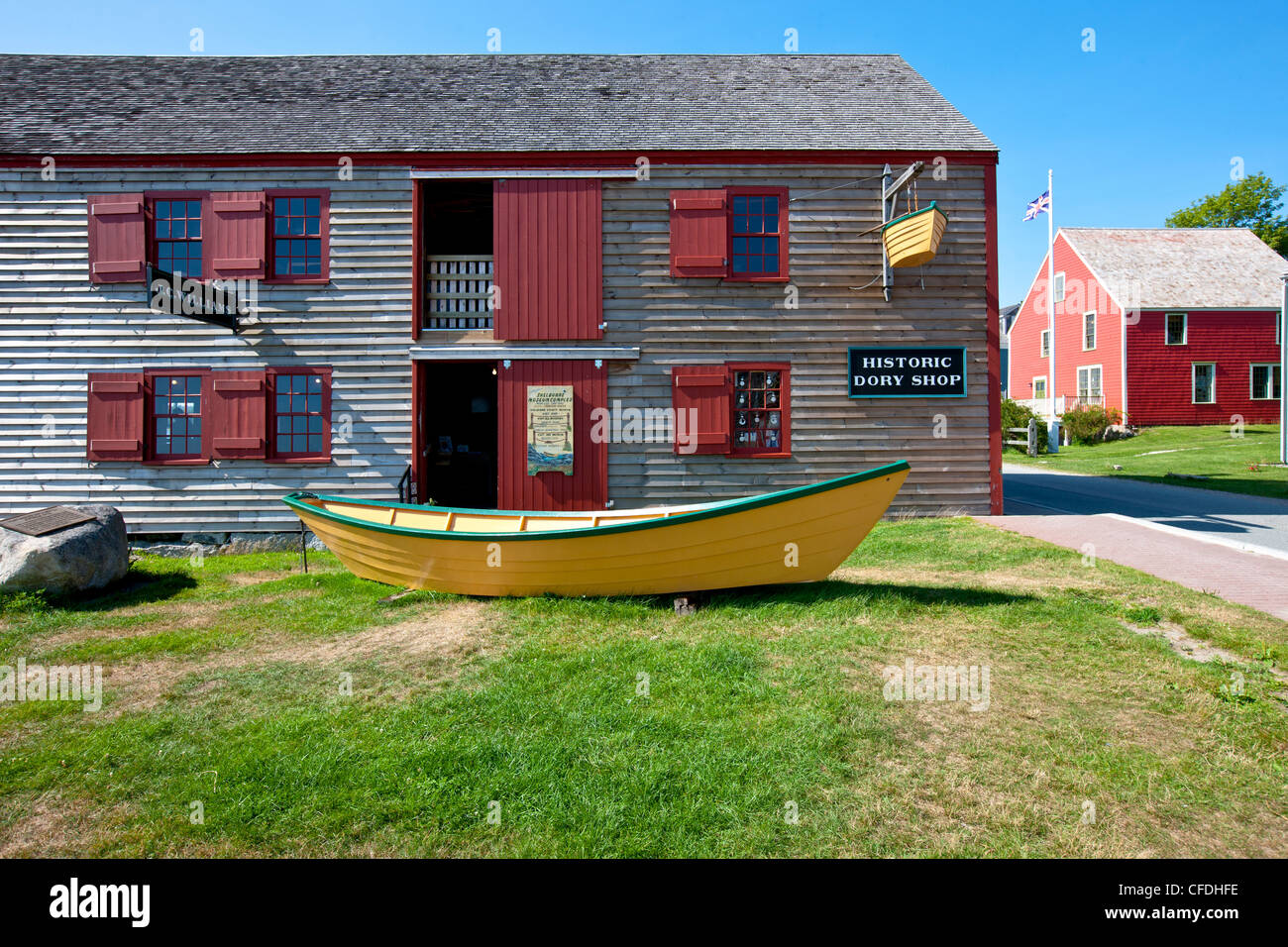 Historic Dory Shop, Shelburne Waterfront Heritage District, Shelburne