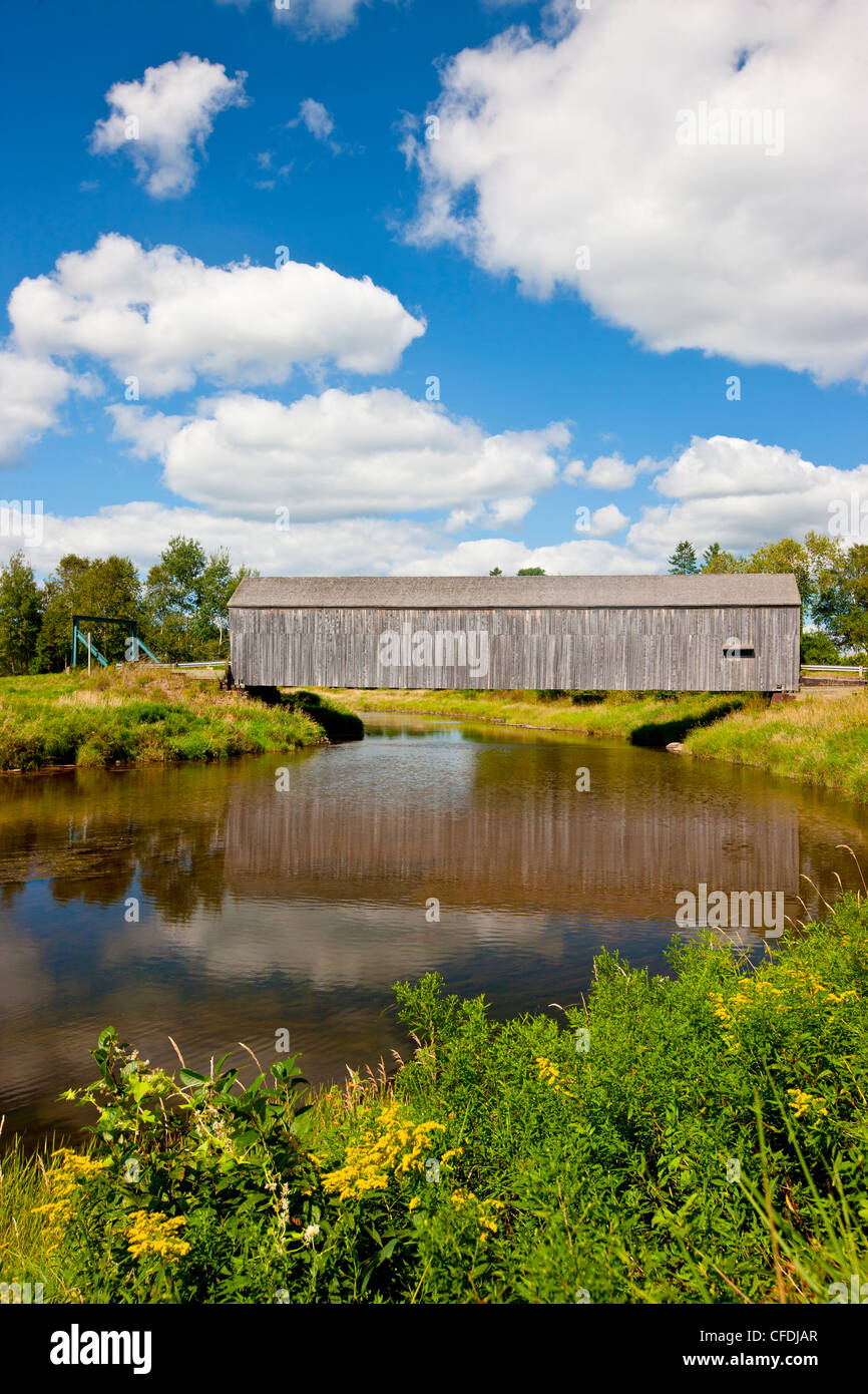 The Hasty Bridge (officially Petitcodiac River 3 Covered Bridge) River