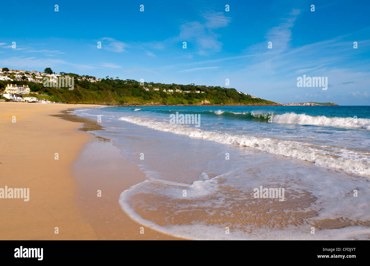 Carbis Bay Beach, Cornwall, England, United Kingdom, Europe Stock Photo