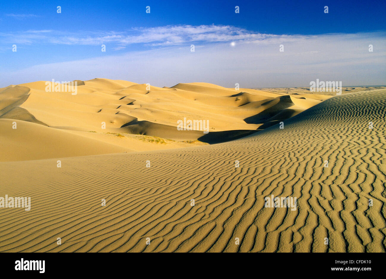 Algodones Dunes, Sonoran Desert, southeastern California, United States of America Stock Photo