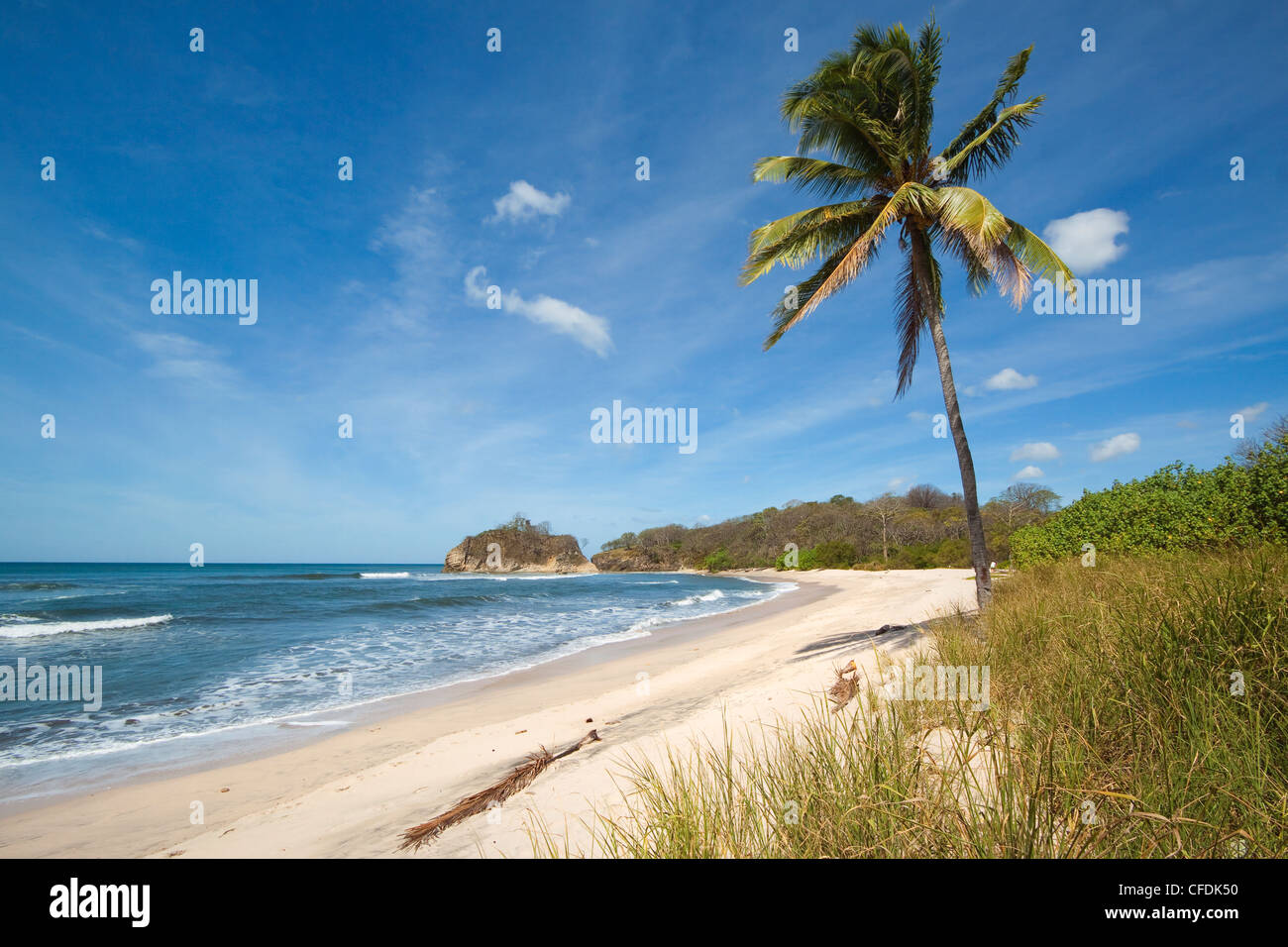Playa Pelada, Nosara, Nicoya Peninsula, Guanacaste Province, Costa Rica, Central America Stock Photo