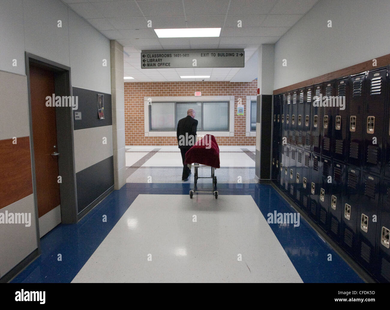 High school students participate in the Shattered Dreams program