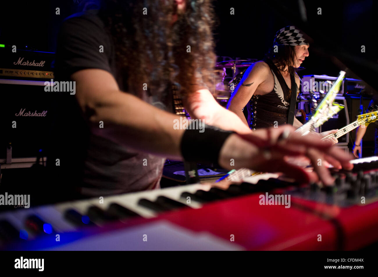 Rock band instruments hires stock photography and images Alamy