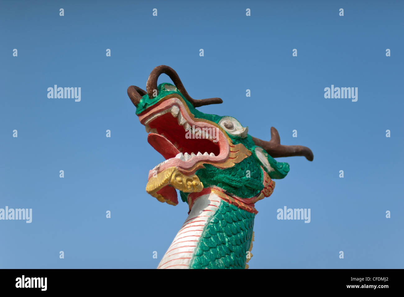 Blue sky dragon hi-res stock photography and images - Alamy