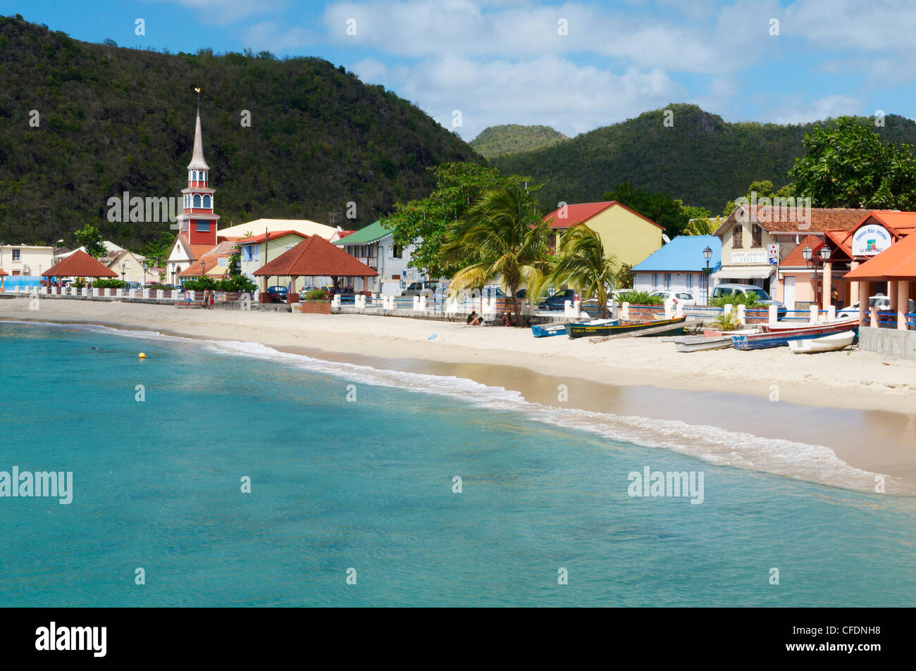 Grande Anse, Les Anses d'Arlet, Martinique, Windward Islands, French Overseas Department, West Indies, Caribbean Stock Photo