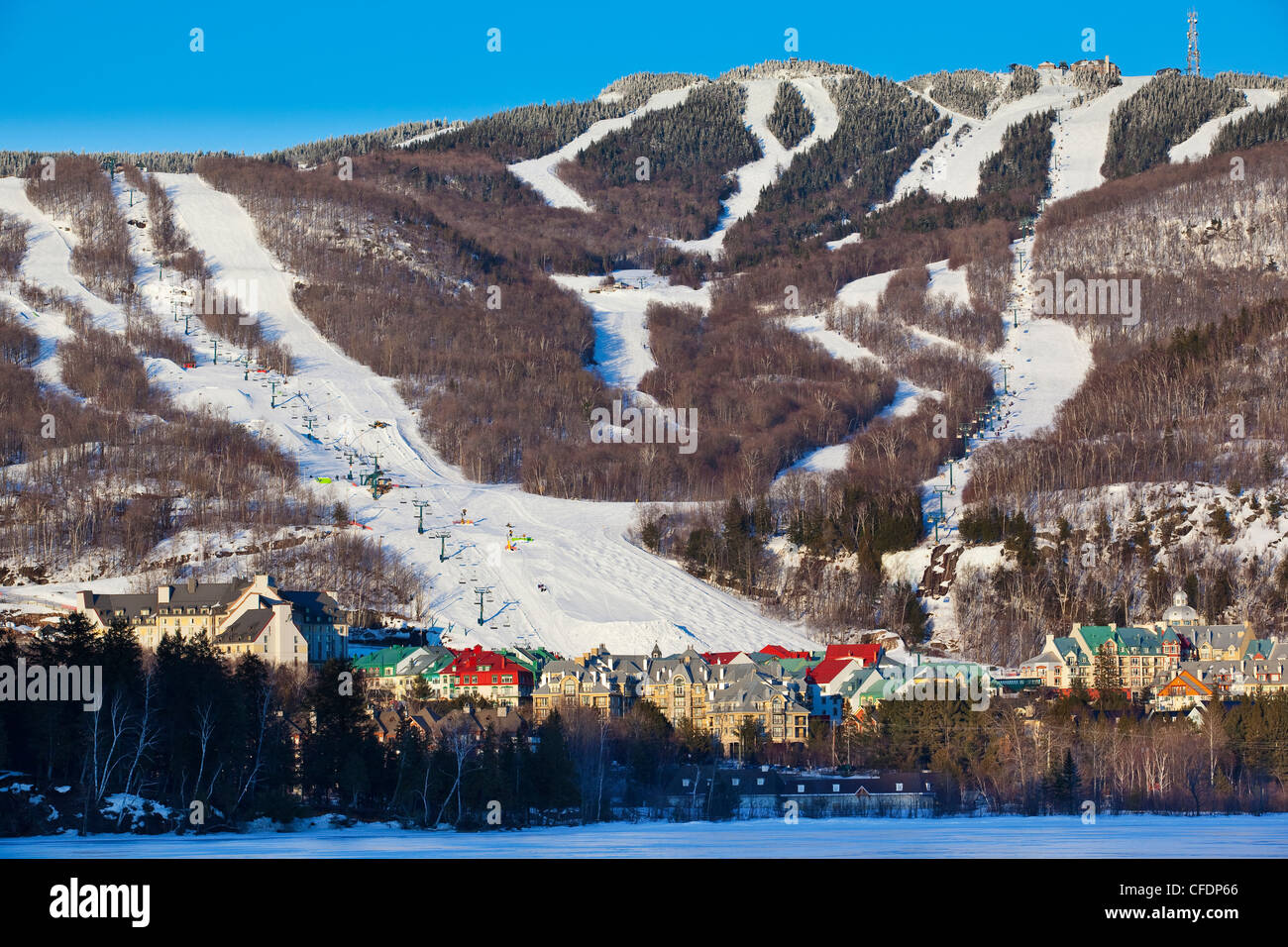Mont Tremblant Ski Resort and Mont Tremblant Pedestrian Village, Mont