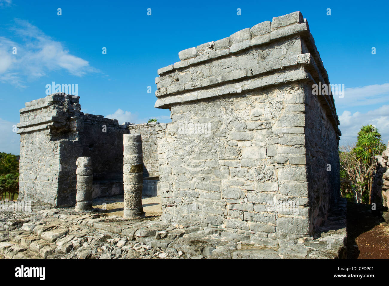 Ancient Mayan archaeological site of Tulum, Tulum, Quintana Roo, Mexico ...