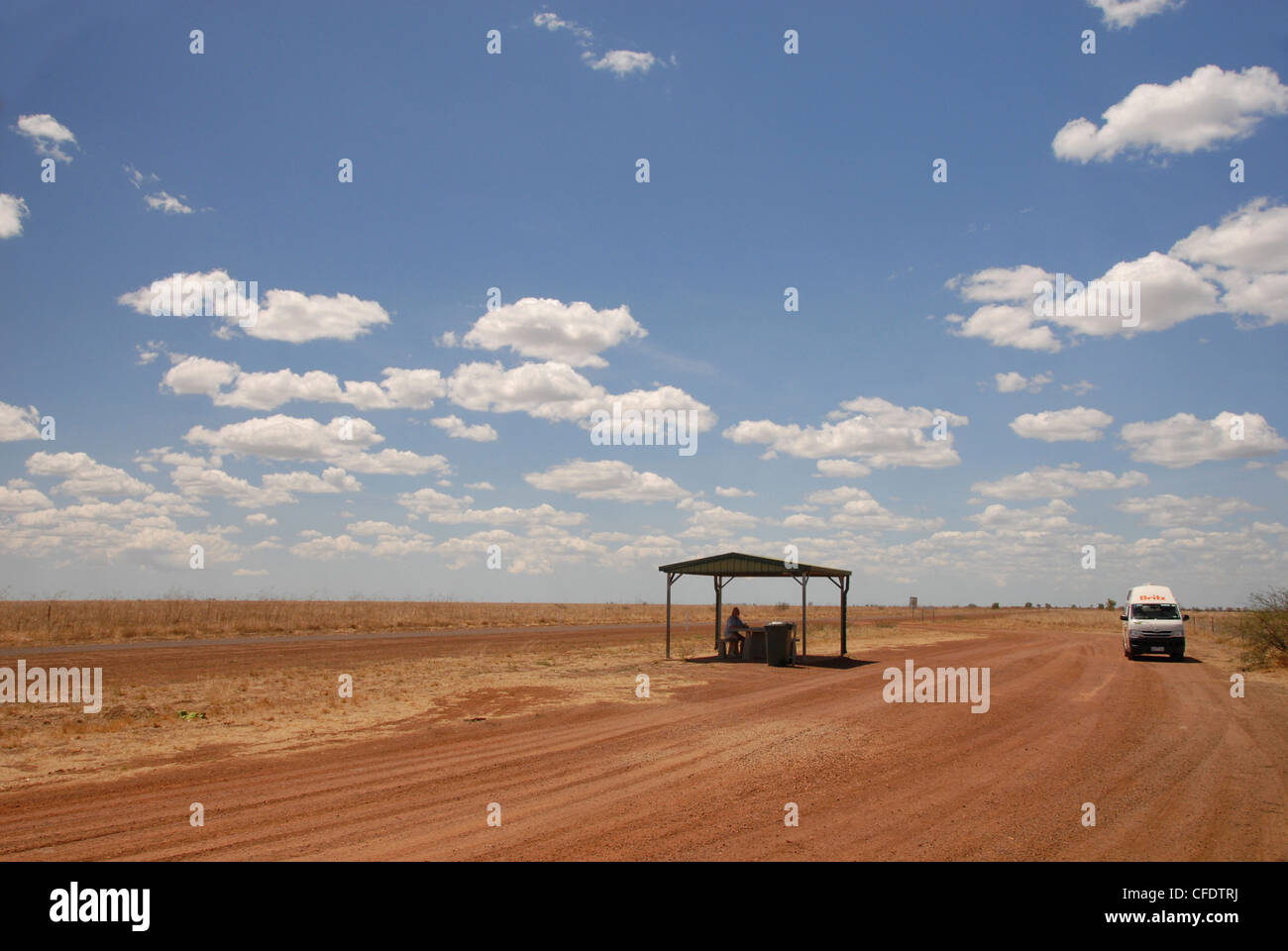 Flatlands south of the Gulf of Carpenteria, crossed by the Cloncurry to