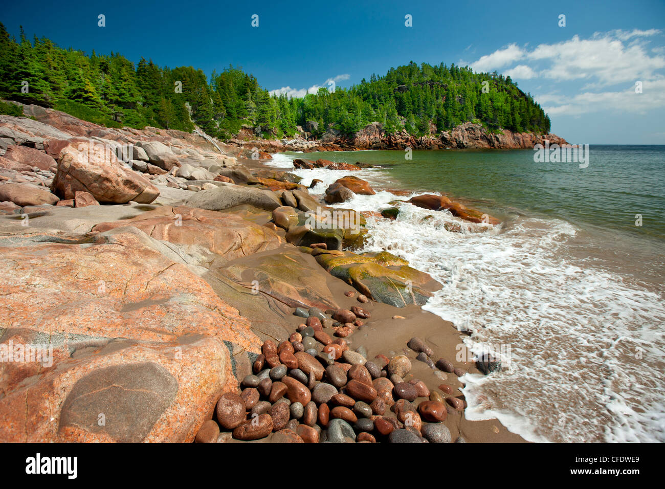 Black Brook Beach, Cape Breton Highlands National Park, Nova Scotia