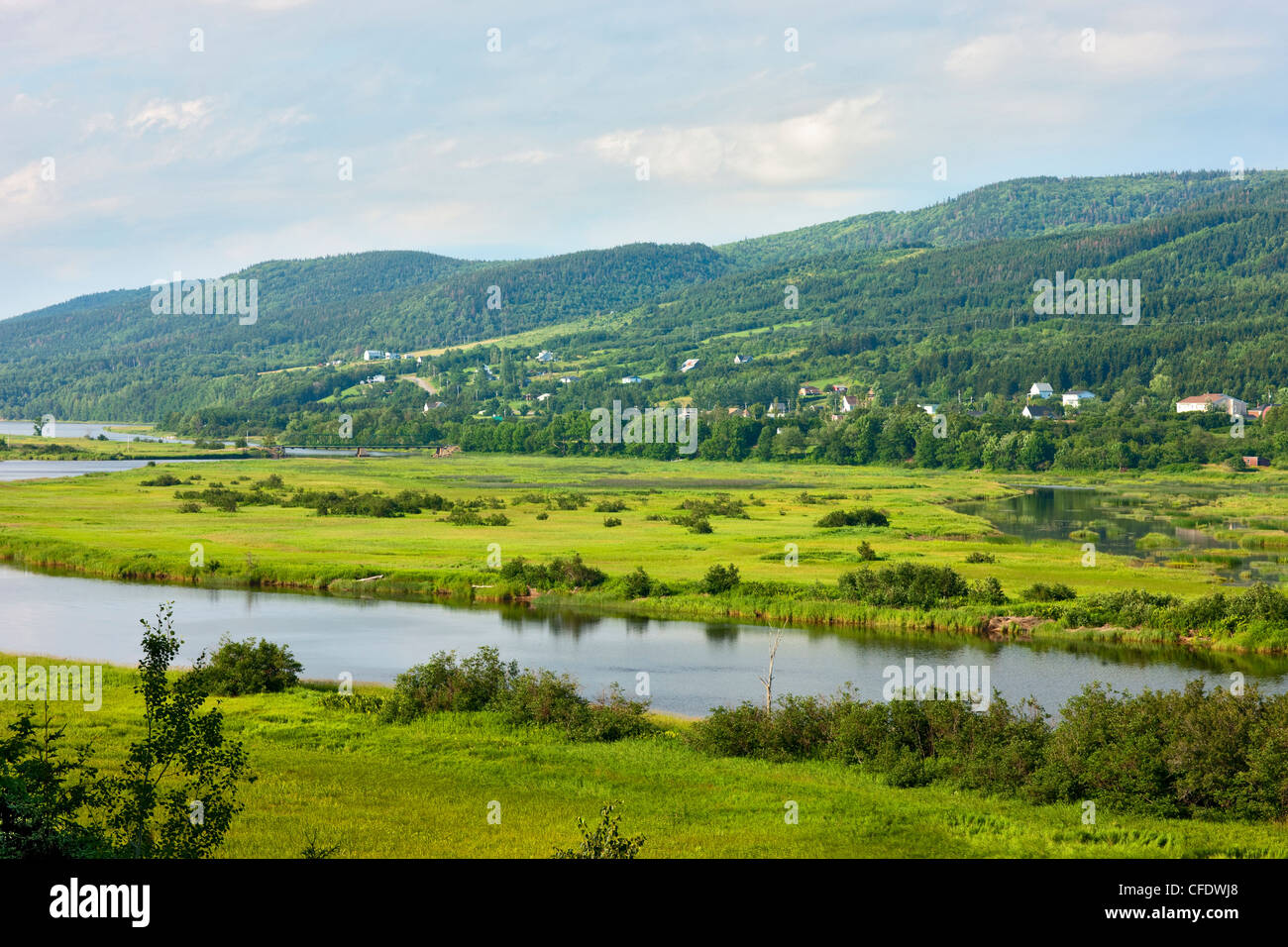 Margaree Forks, Cape Breton, Nova Scotia, Canada Stock Photo Alamy