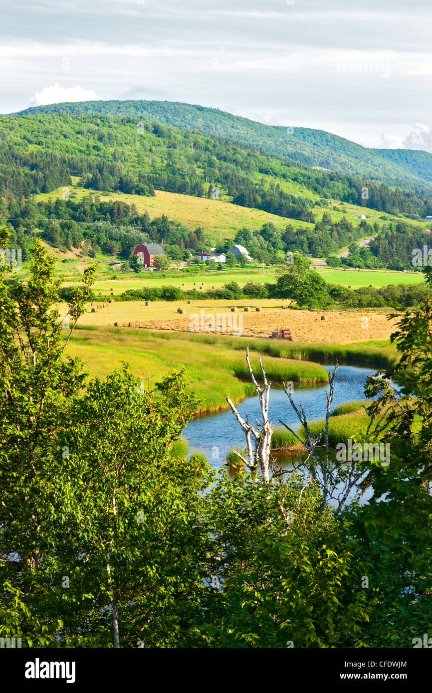 Margaree Forks, Cape Breton, Nova Scotia, Canada Stock Photo Alamy