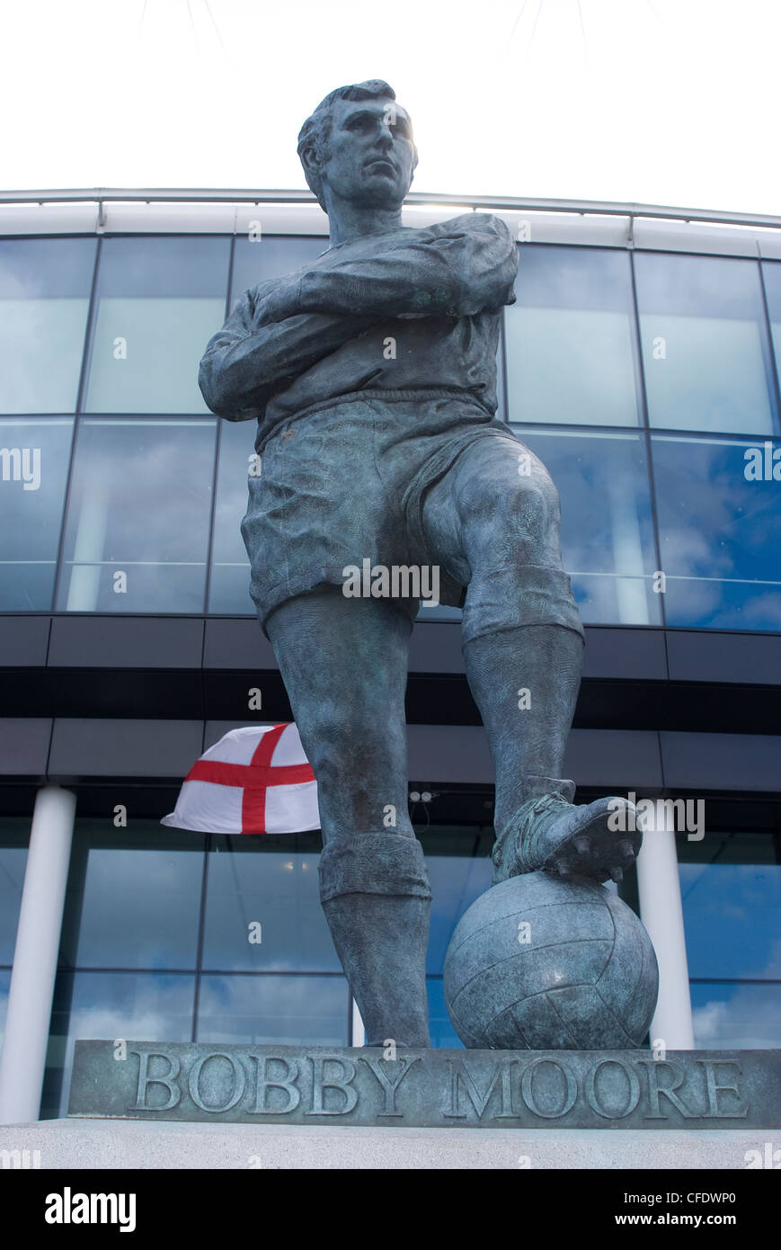 Bobby Moore, Wembley Stadium, Wembley, London, England, United Kingdom, Europe Stock Photo